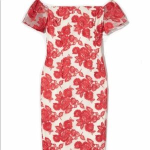 Limited Edition Karl Lagerfeld for Vogue Floral Off Shoulder Dress